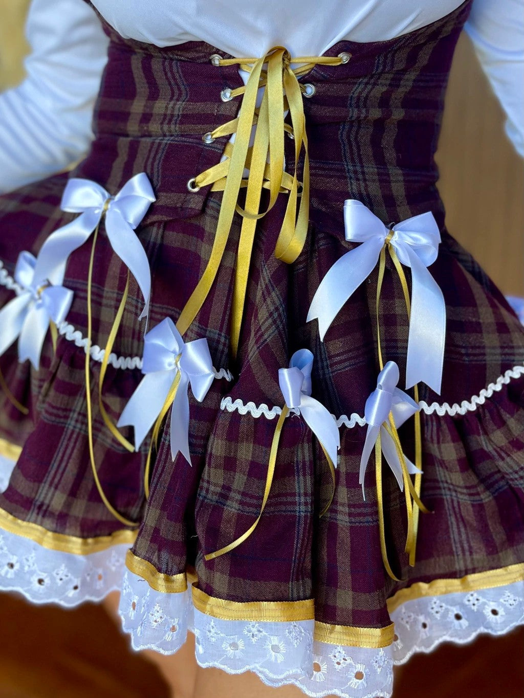 Vestido junino com colete - Violeta