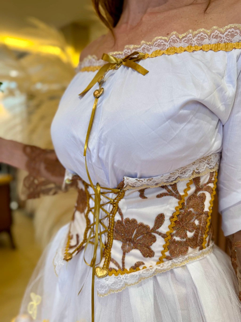 Vestido junino Noivinha - Cecilia