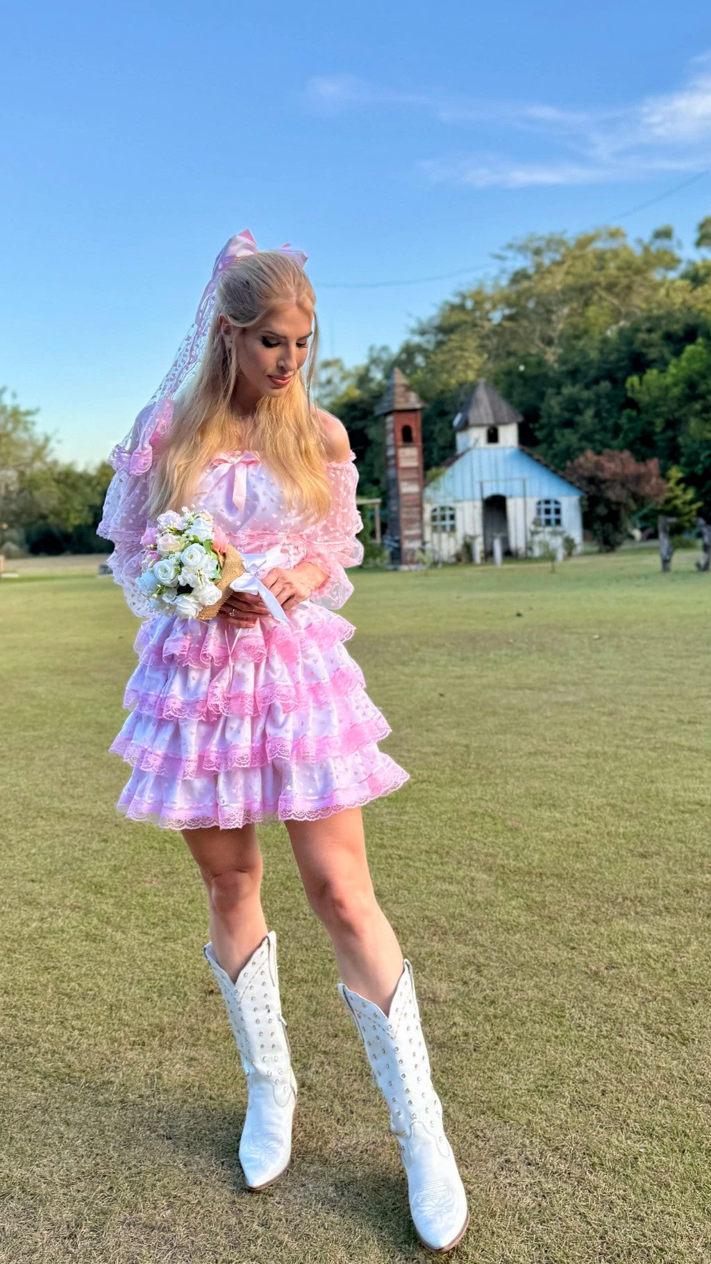 Vestido junino Noivinha - Elizabeth