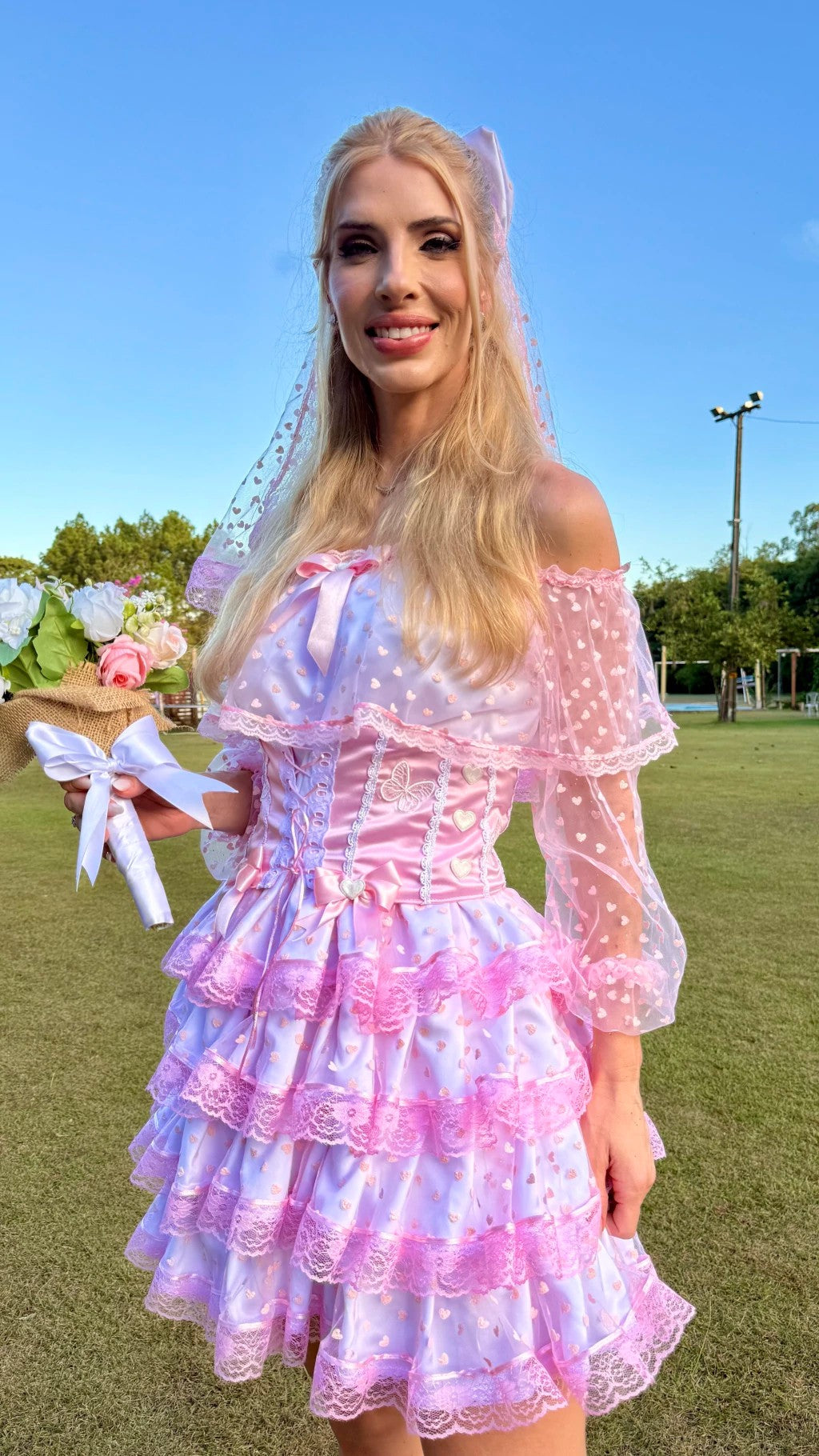 Vestido junino Noivinha - Elizabeth