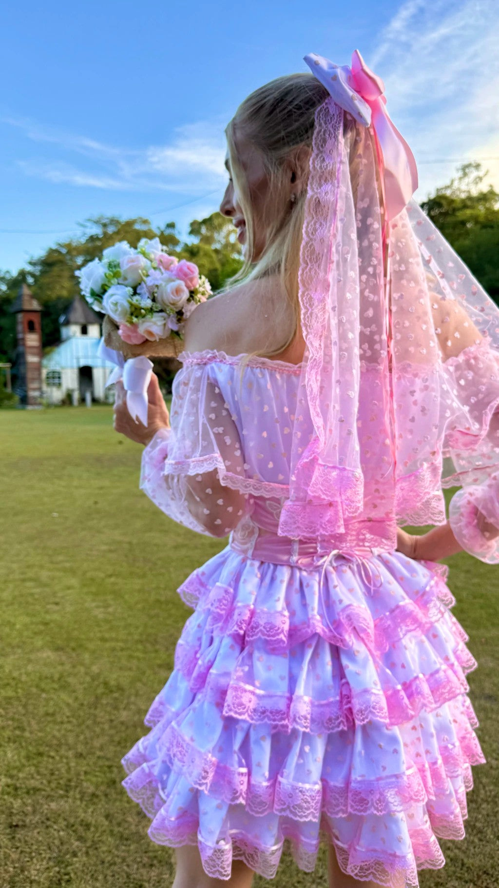 Vestido junino Noivinha - Elizabeth