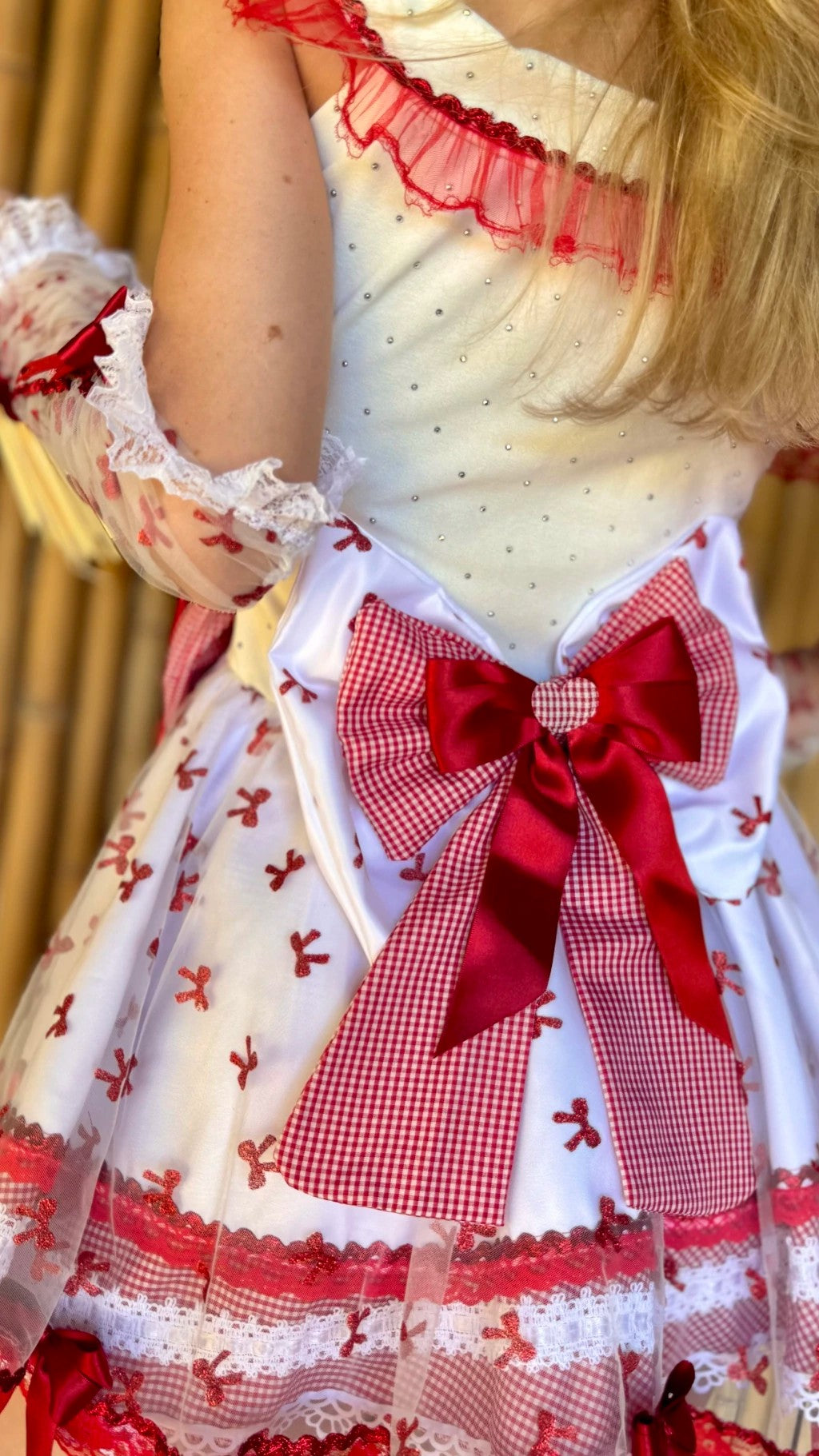 Vestido junino Noivinha - Ester