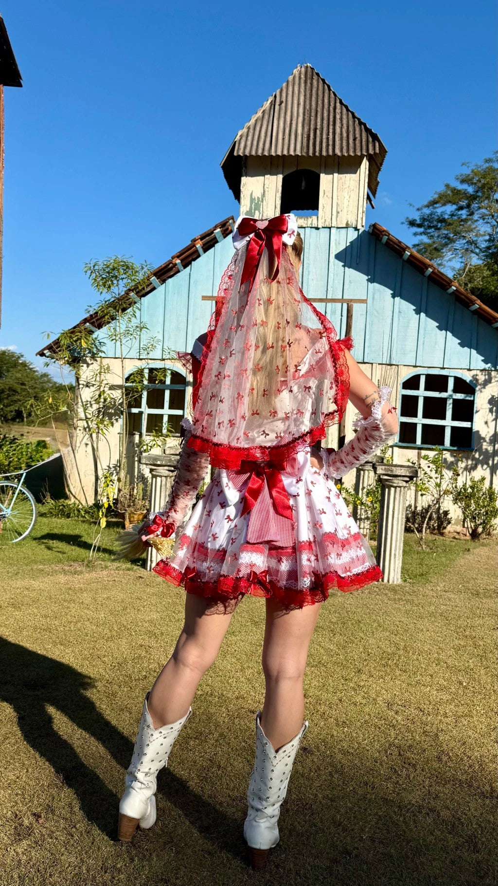 Vestido junino Noivinha - Ester