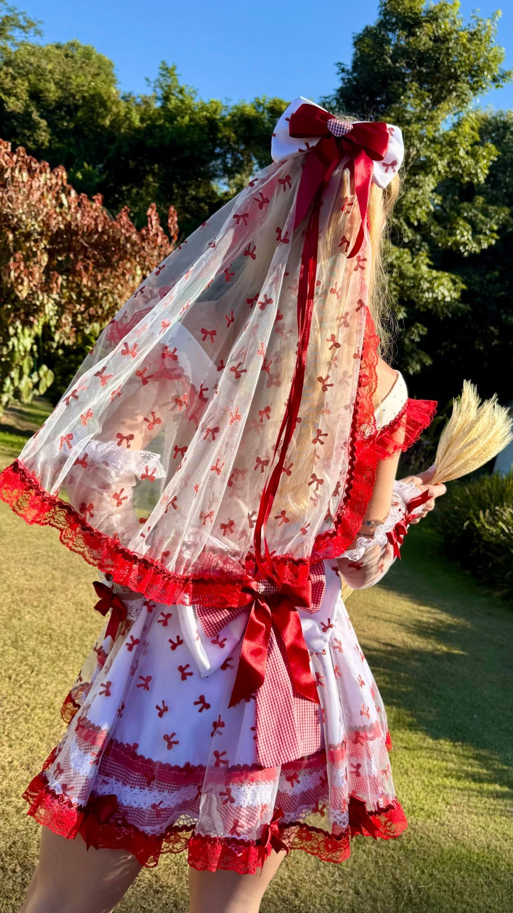 Vestido junino Noivinha - Ester