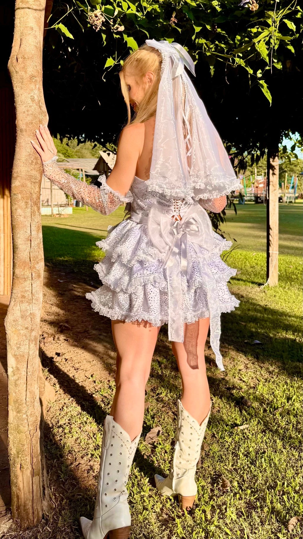 Vestido junino Noivinha - Francisca