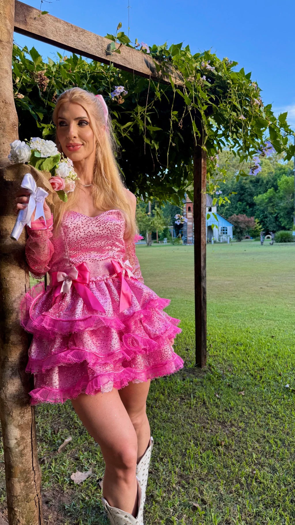 Vestido junino Noivinha - Leonor