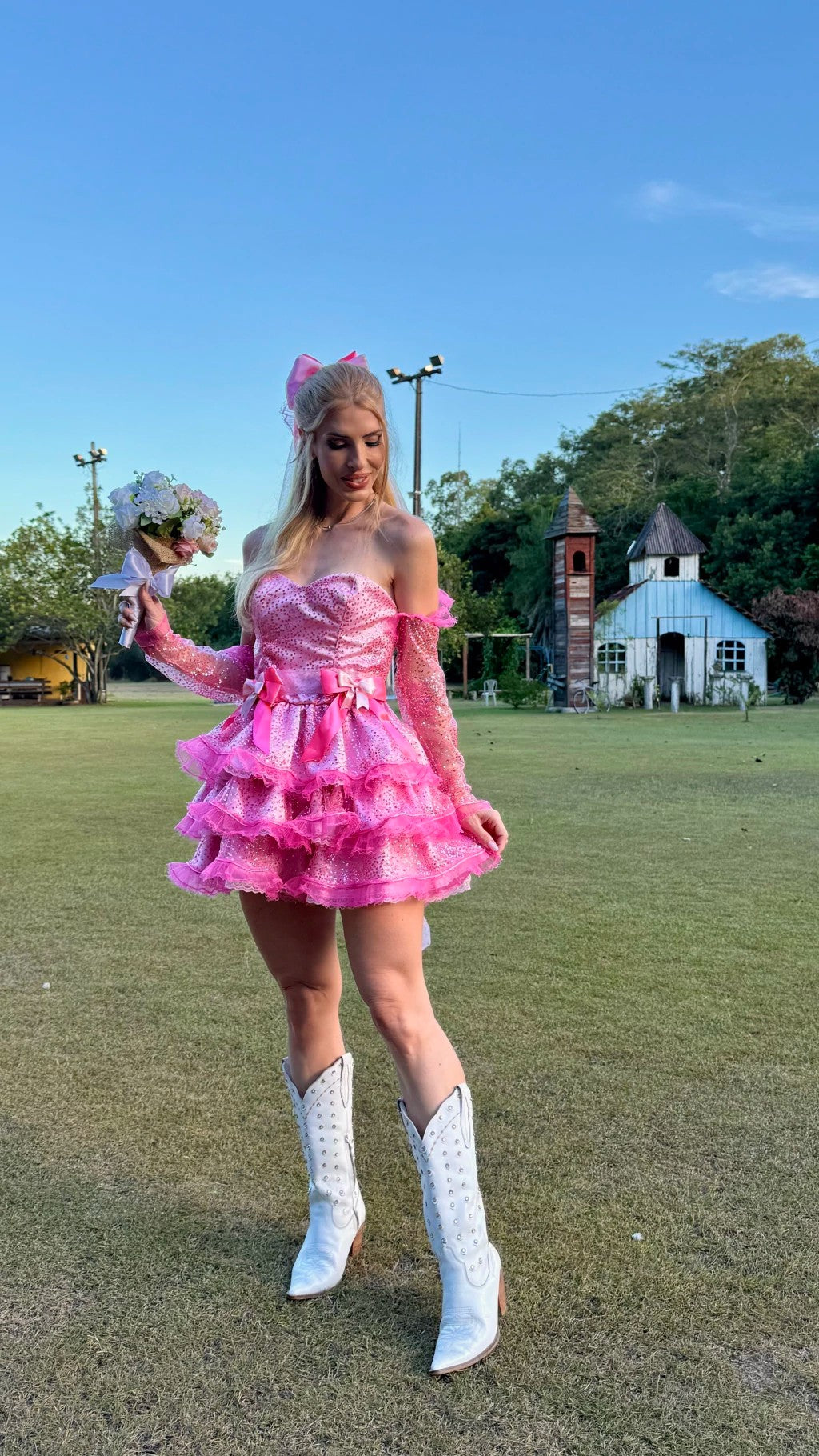 Vestido junino Noivinha - Leonor