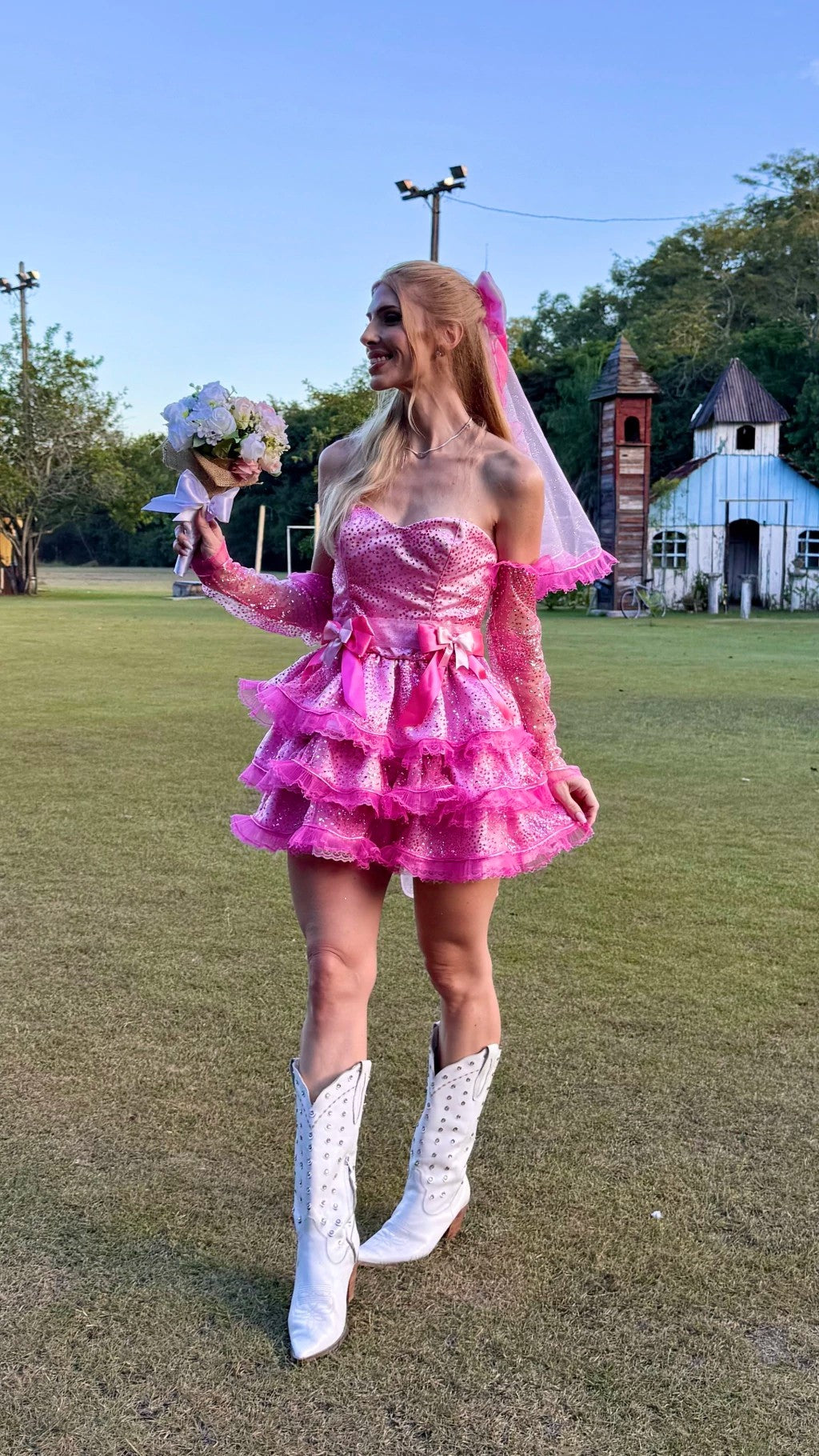 Vestido junino Noivinha - Leonor