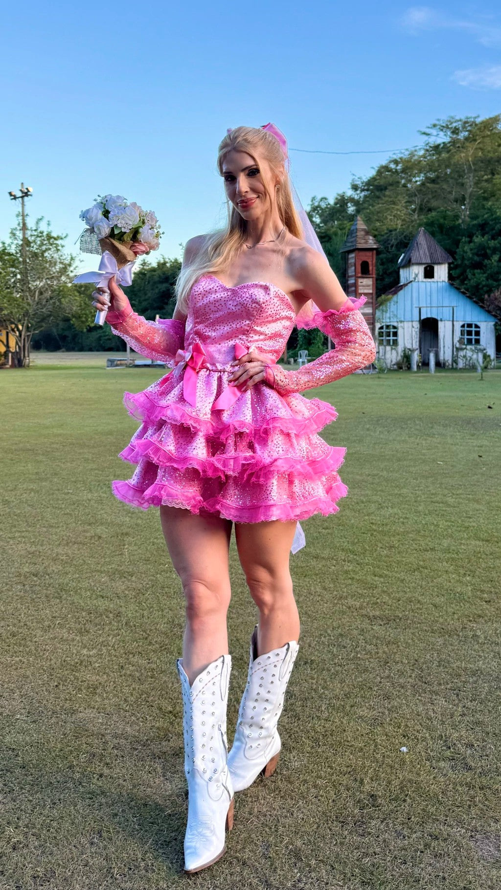 Vestido junino Noivinha - Leonor