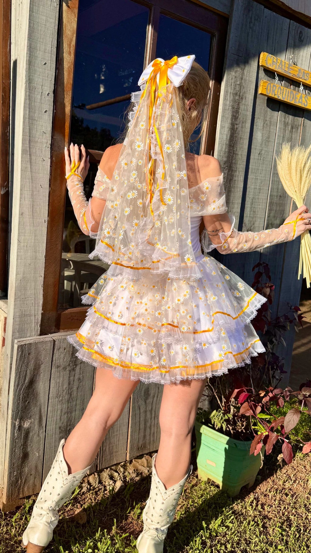 Vestido junino Noivinha - Madalena