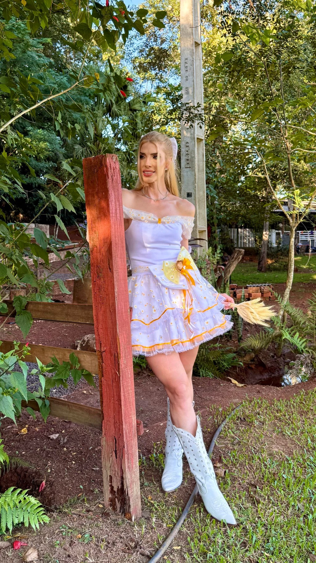 Vestido junino Noivinha - Madalena