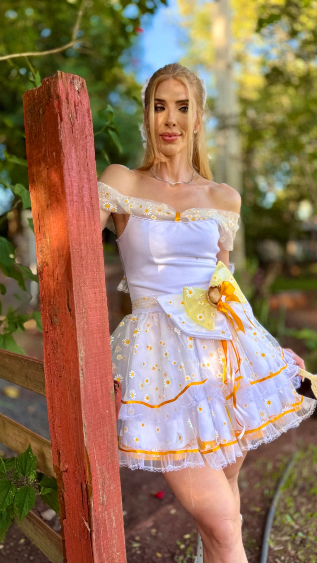 Vestido junino Noivinha - Madalena