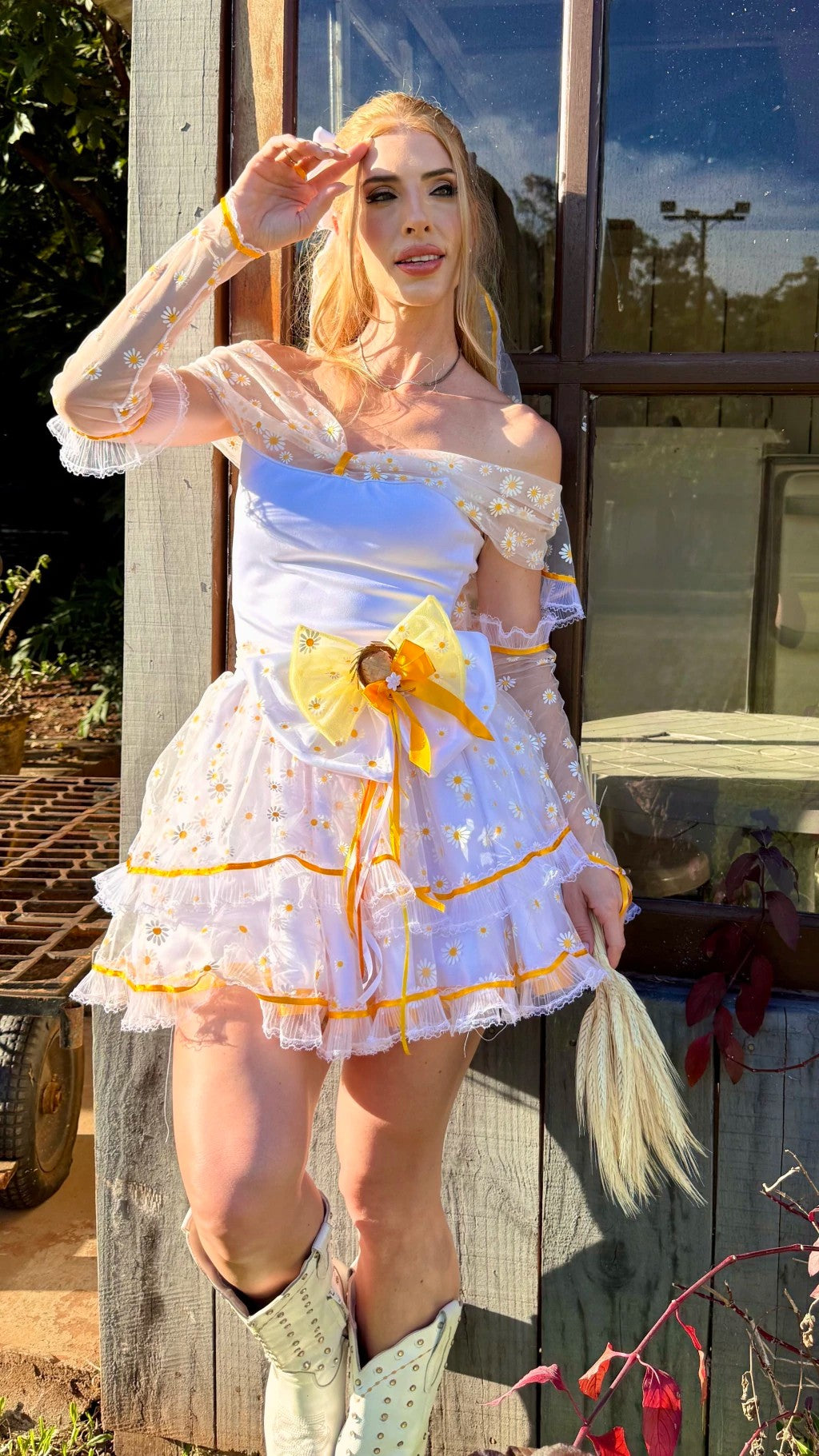 Vestido junino Noivinha - Madalena