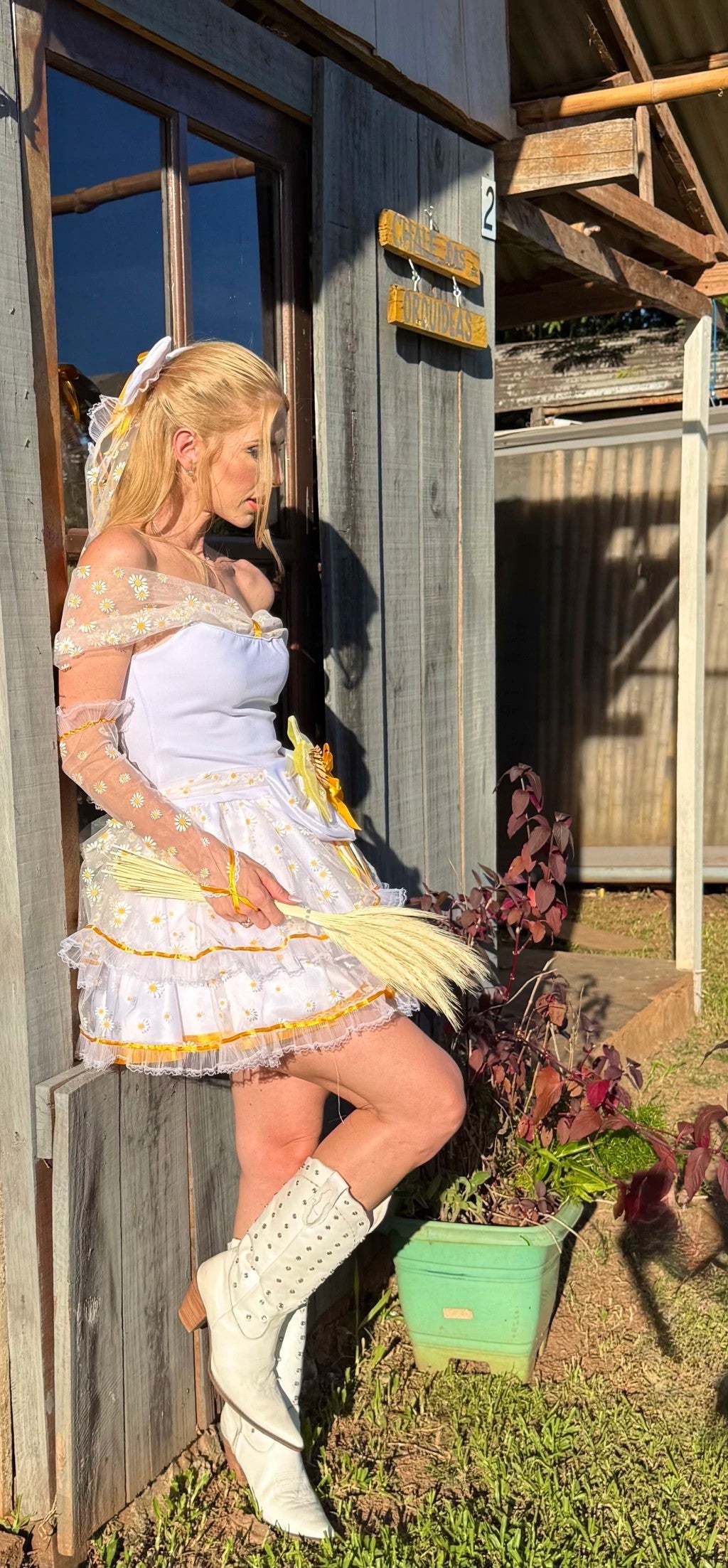 Vestido junino Noivinha - Madalena