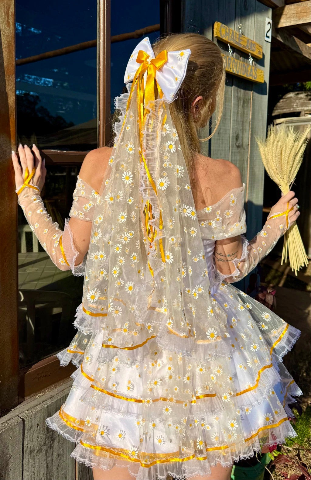 Vestido junino Noivinha - Madalena